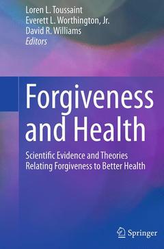 Couverture de l’ouvrage Forgiveness and Health