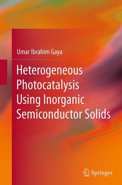 Couverture de l’ouvrage Heterogeneous Photocatalysis Using Inorganic Semiconductor Solids