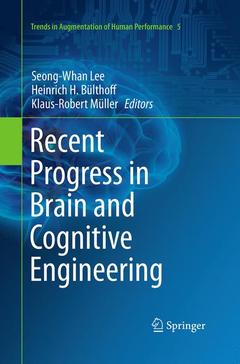 Cover of the book Recent Progress in Brain and Cognitive Engineering