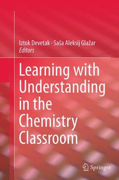 Couverture de l’ouvrage Learning with Understanding in the Chemistry Classroom