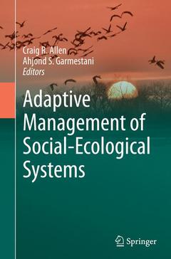 Cover of the book Adaptive Management of Social-Ecological Systems