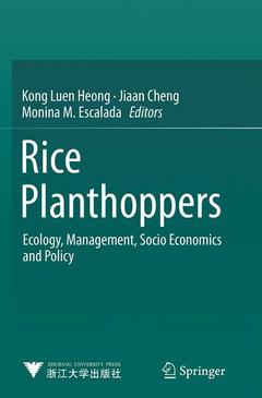 Cover of the book Rice Planthoppers