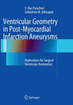 Couverture de l’ouvrage Ventricular Geometry in Post-Myocardial Infarction Aneurysms