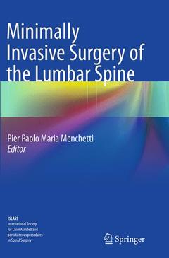 Couverture de l’ouvrage Minimally Invasive Surgery of the Lumbar Spine