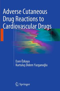 Couverture de l’ouvrage Adverse Cutaneous Drug Reactions to Cardiovascular Drugs