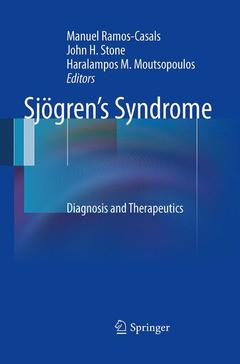Couverture de l’ouvrage Sjögren’s Syndrome