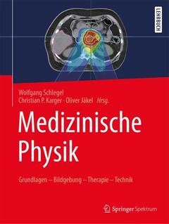 Couverture de l’ouvrage Medizinische Physik