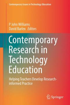 Cover of the book Contemporary Research in Technology Education