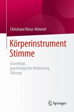 Cover of the book Körperinstrument Stimme