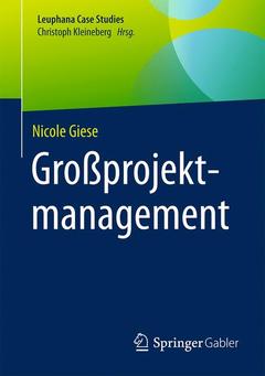 Couverture de l’ouvrage Großprojektmanagement