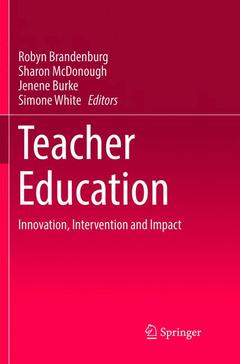 Couverture de l’ouvrage Teacher Education