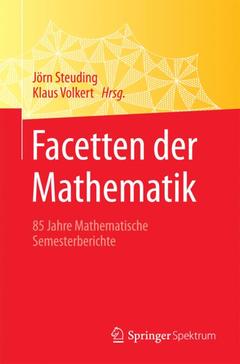 Couverture de l’ouvrage Facetten der Mathematik