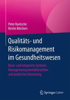 Cover of the book Qualitäts- und Risikomanagement im Gesundheitswesen