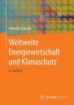 Couverture de l’ouvrage Weltweite Energiewirtschaft und Klimaschutz 
