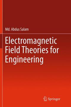 Couverture de l’ouvrage Electromagnetic Field Theories for Engineering