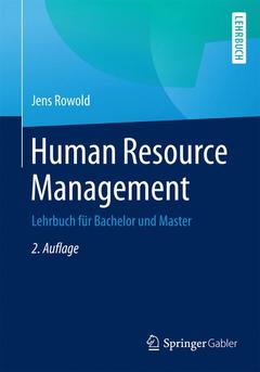 Couverture de l’ouvrage Human Resource Management