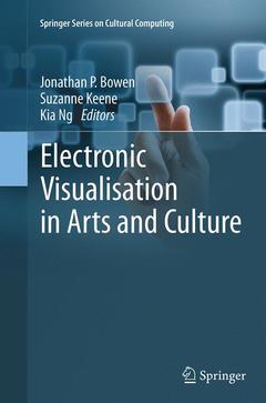 Couverture de l’ouvrage Electronic Visualisation in Arts and Culture