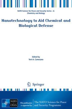 Couverture de l’ouvrage Nanotechnology to Aid Chemical and Biological Defense
