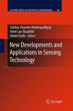 Couverture de l’ouvrage New Developments and Applications in Sensing Technology