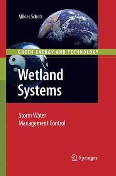 Couverture de l’ouvrage Wetland Systems