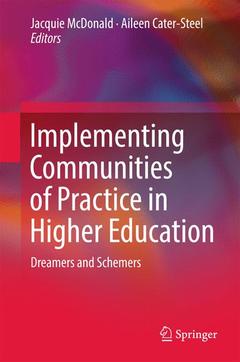 Couverture de l’ouvrage Implementing Communities of Practice in Higher Education