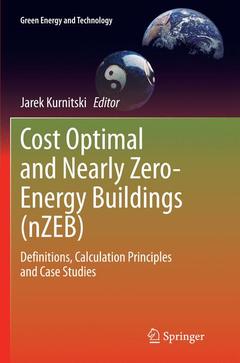 Couverture de l’ouvrage Cost Optimal and Nearly Zero-Energy Buildings (nZEB)