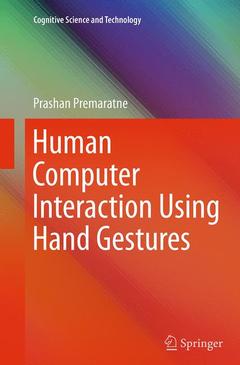 Couverture de l’ouvrage Human Computer Interaction Using Hand Gestures