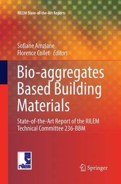 Couverture de l’ouvrage Bio-aggregates Based Building Materials