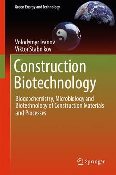 Cover of the book Construction Biotechnology