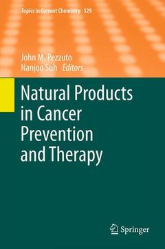 Couverture de l’ouvrage Natural Products in Cancer Prevention and Therapy