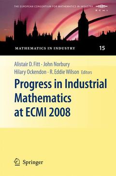 Cover of the book Progress in Industrial Mathematics at ECMI 2008