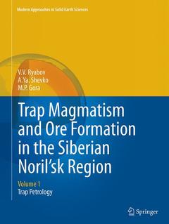 Cover of the book Trap Magmatism and Ore Formation in the Siberian Noril'sk Region