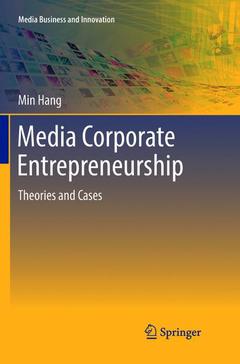 Couverture de l’ouvrage Media Corporate Entrepreneurship