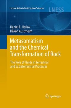 Couverture de l’ouvrage Metasomatism and the Chemical Transformation of Rock