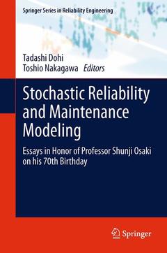 Couverture de l’ouvrage Stochastic Reliability and Maintenance Modeling