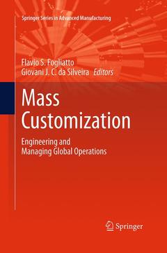 Couverture de l’ouvrage Mass Customization