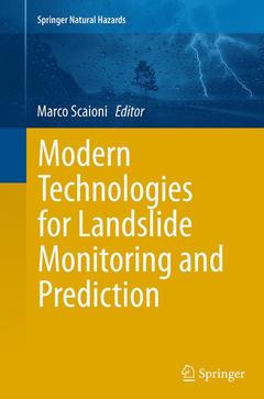 Couverture de l’ouvrage Modern Technologies for Landslide Monitoring and Prediction