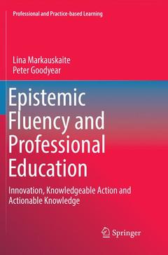 Couverture de l’ouvrage Epistemic Fluency and Professional Education