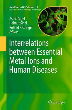 Couverture de l’ouvrage Interrelations between Essential Metal Ions and Human Diseases