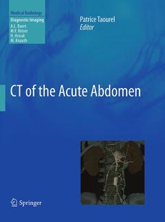 Couverture de l’ouvrage CT of the Acute Abdomen