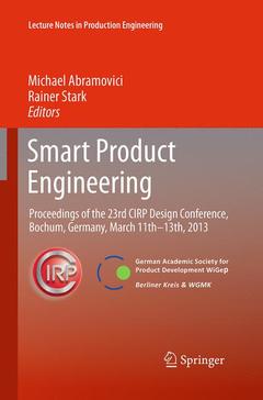 Couverture de l’ouvrage Smart Product Engineering