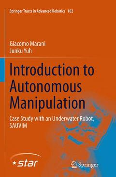 Couverture de l’ouvrage Introduction to Autonomous Manipulation