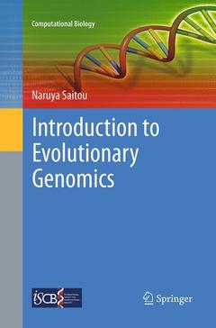 Couverture de l’ouvrage Introduction to Evolutionary Genomics