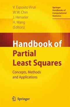 Couverture de l’ouvrage Handbook of Partial Least Squares