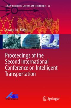 Cover of the book Proceedings of the Second International Conference on Intelligent Transportation