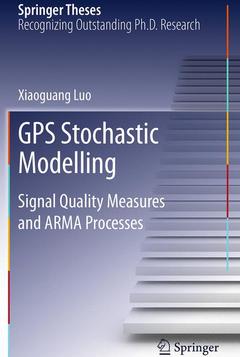 Couverture de l’ouvrage GPS Stochastic Modelling