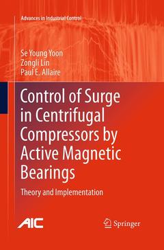 Couverture de l’ouvrage Control of Surge in Centrifugal Compressors by Active Magnetic Bearings