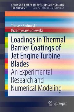 Cover of the book Loadings in Thermal Barrier Coatings of Jet Engine Turbine Blades