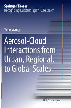 Cover of the book Aerosol-Cloud Interactions from Urban, Regional, to Global Scales