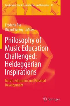 Couverture de l’ouvrage Philosophy of Music Education Challenged: Heideggerian Inspirations